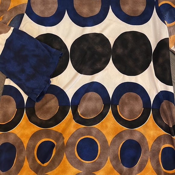 SUN & MOON Multicolored Boutique Tunic Suede Feel Soze Medium - Picture 2 of 3